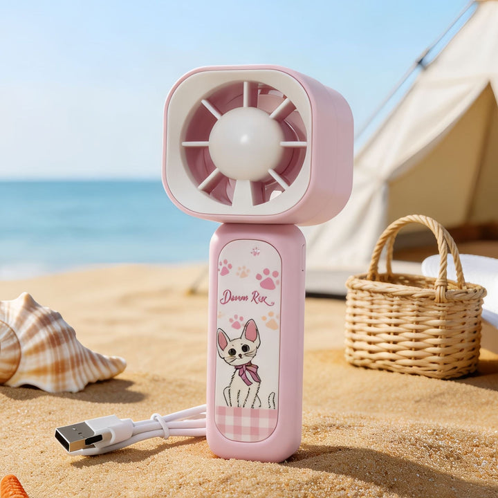 Women Portable Handheld Fan in Playful Panda Design Kalsten