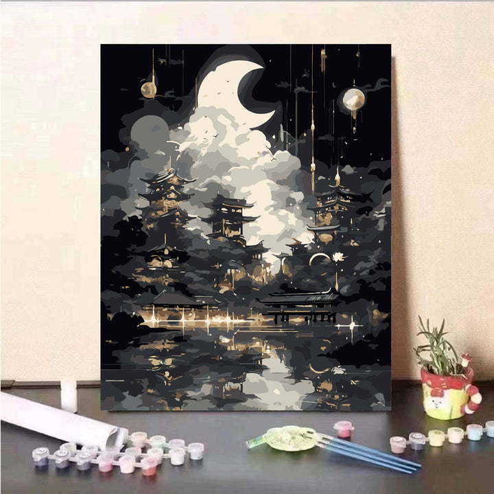 Scenic Landscape Paint by Numbers Kit Kalsten