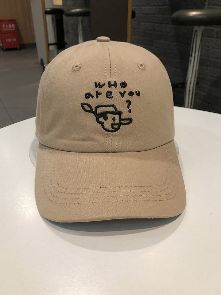 Men's Embroidered Character Casual Cap Kalsten