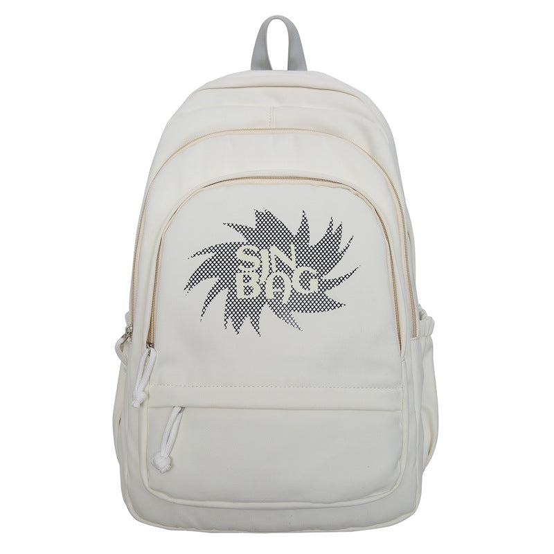 Graphic Print Laptop Backpack Kalsten