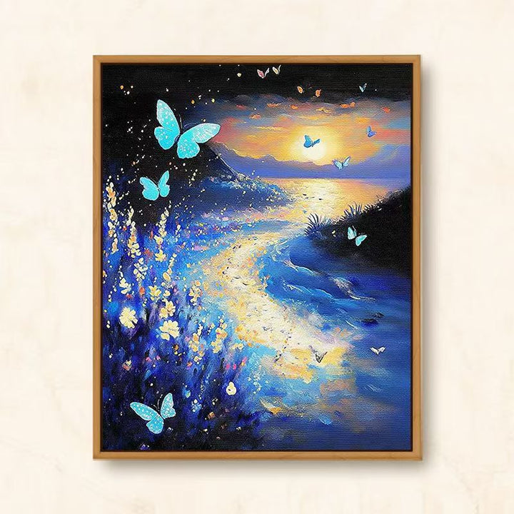 Butterfly Fantasy Canvas Artwork Kalsten