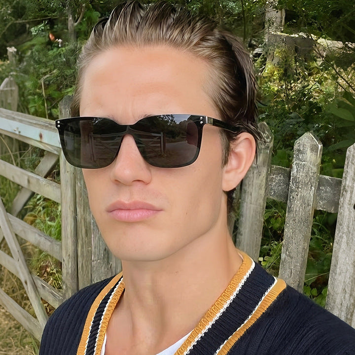 Men's Luxury Oversized Square Sunglasses Kalsten
