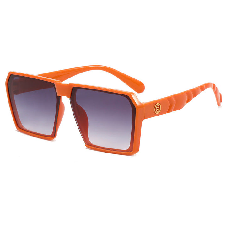 Ladies Stylish Square Sunglasses with Contrasting Lenses Kalsten