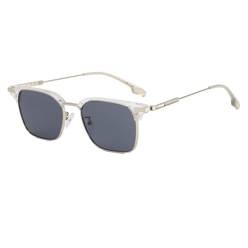 Women's square sunglasses with lightweight metal frame and wide temples Kalsten