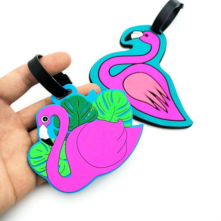 Fun Flamingo-Shaped Luggage Tag Kalsten