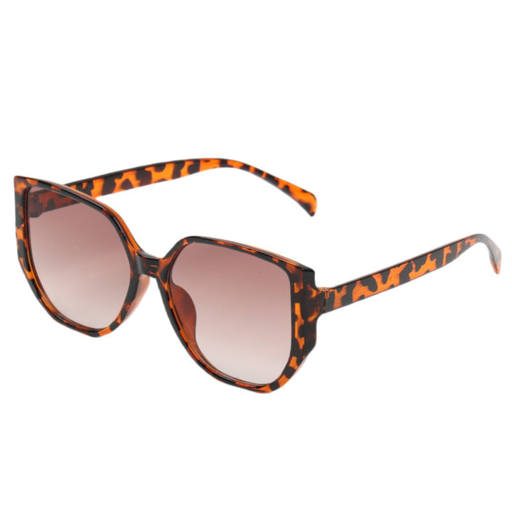 Women's fashionable oversized sunglasses with animal pattern Kalsten