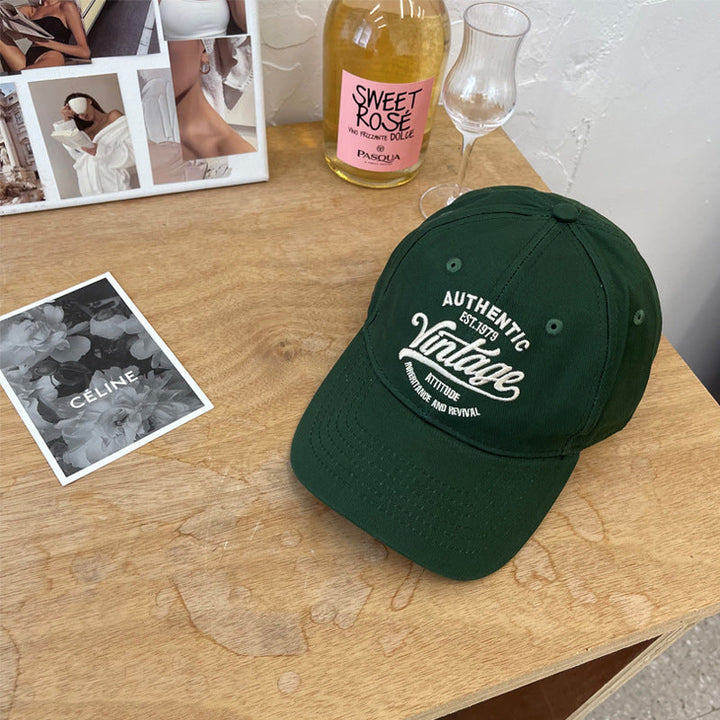 Men's Vintage-Inspired Cotton Baseball Cap Kalsten