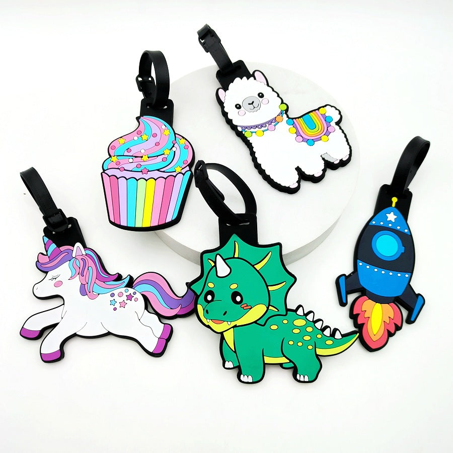 Rocket Design Luggage Tag Kalsten