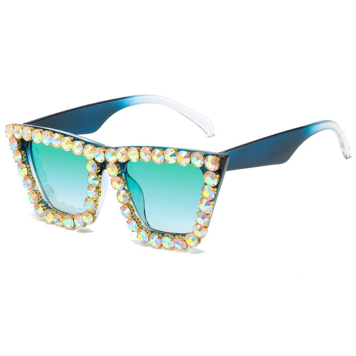 Women's extravagant sunglasses with glittering frame Kalsten