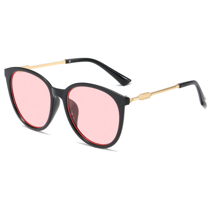 Women's Fashion Cat-Eye Sunglasses with Mirrored Lenses Kalsten