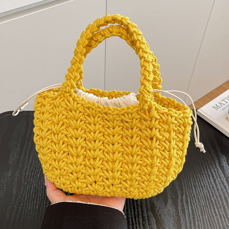 Hand-knotted cotton bag Kalsten
