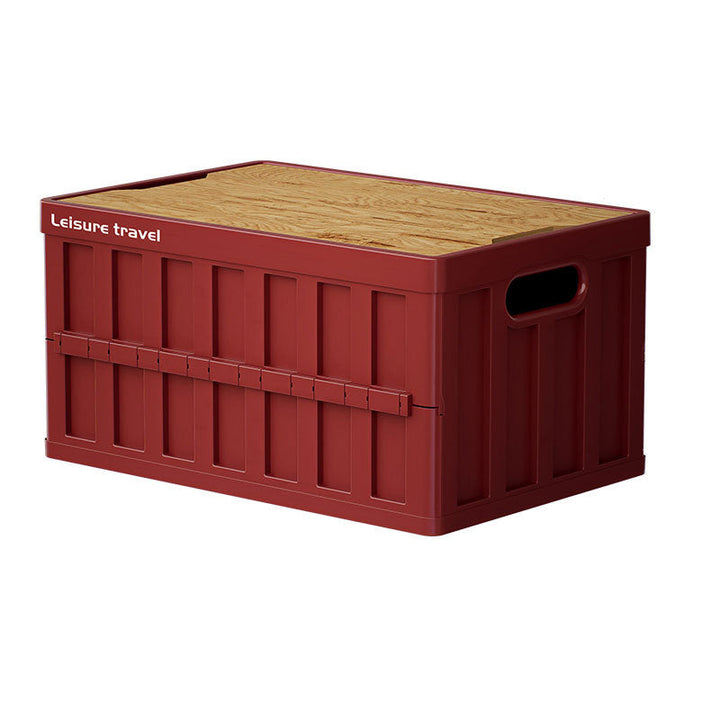Unisex practical storage box with wooden lid Kalsten