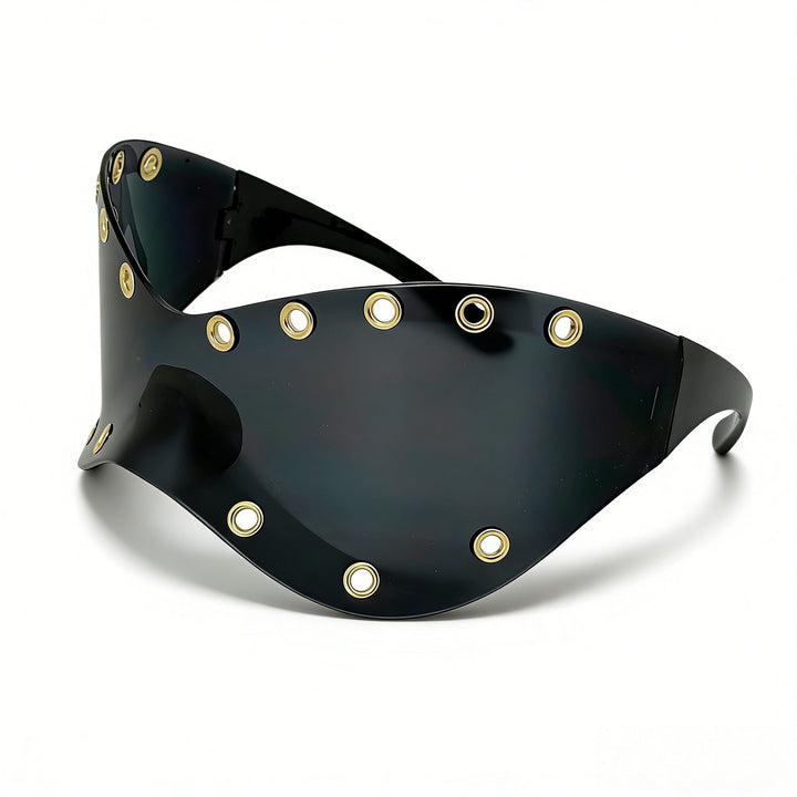 Women's sporty designer sunglasses with innovative metal accents Kalsten
