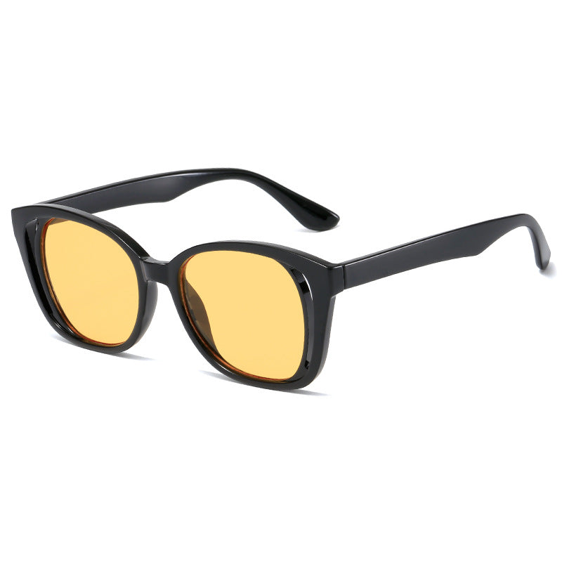 Ladies stylish cat-eye sunglasses with sturdy frame Kalsten