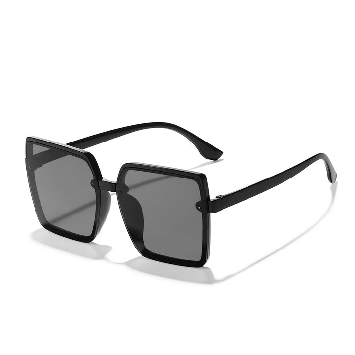Ladies square sunglasses with UV protection and elegant frame structure Kalsten