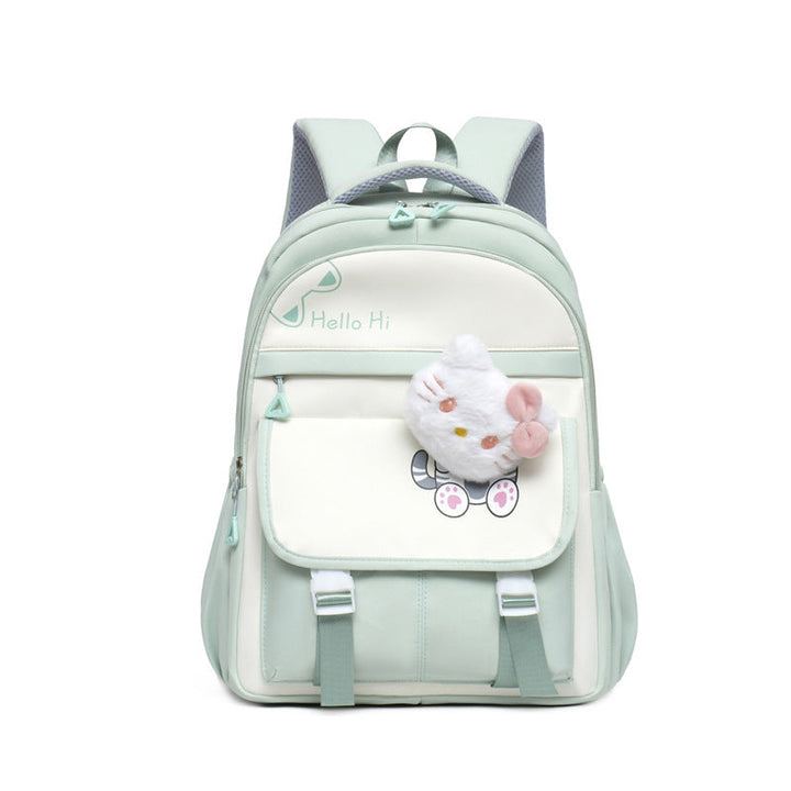 Playful Character Design School Backpack