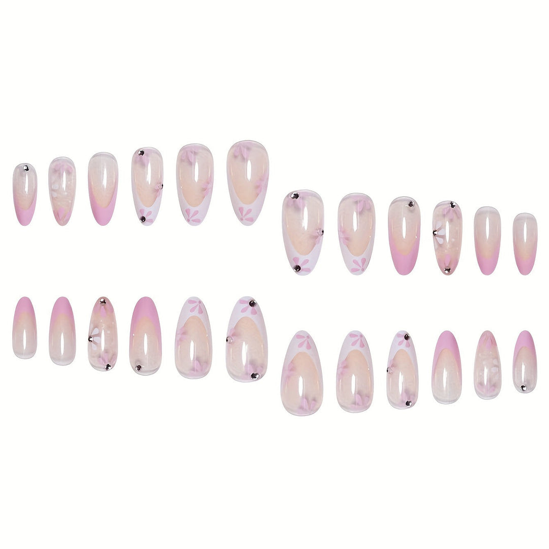 Floral Art Acrylic Nail Set Kalsten