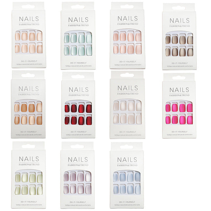 DIY Natural Finish Press-On Nail Tips Kalsten