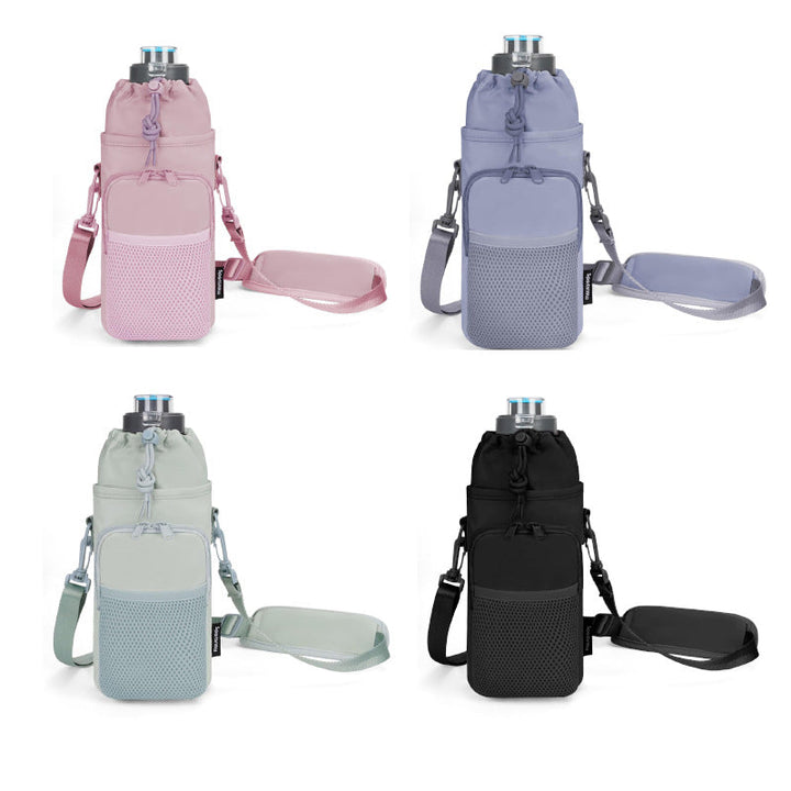 Unisex Water Bottle with Portable Net Bag Kalsten