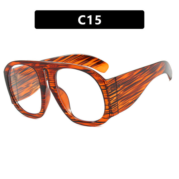 Women's trendy oversized sunglasses with fashionable gradient Kalsten