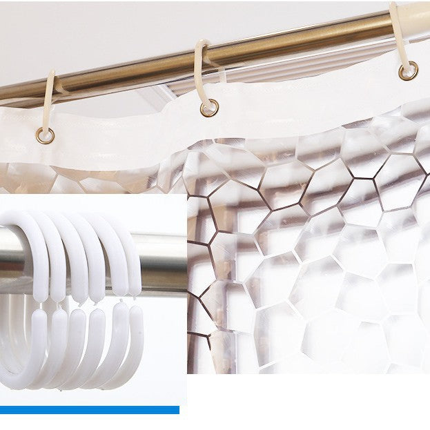 Premium Plastic Shower Curtain Hooks Kalsten