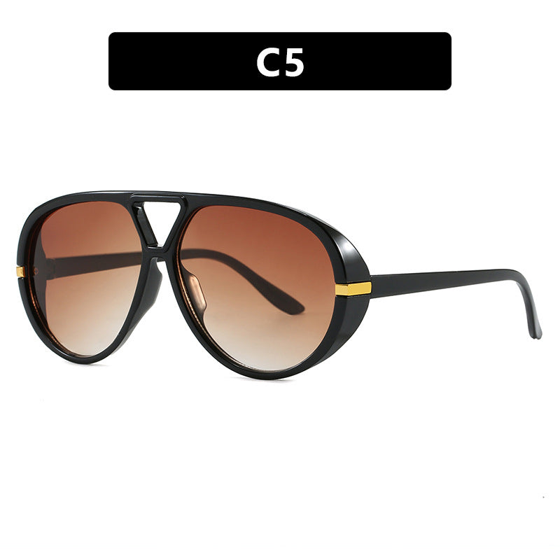 Women's fashionable large sunglasses with elegant frame and protective lenses Kalsten