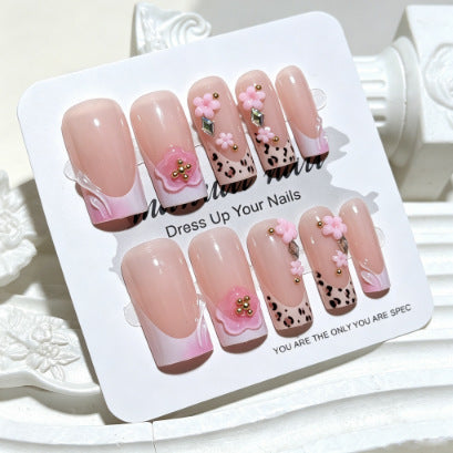 Floral Decorative Nail Tips Kalsten
