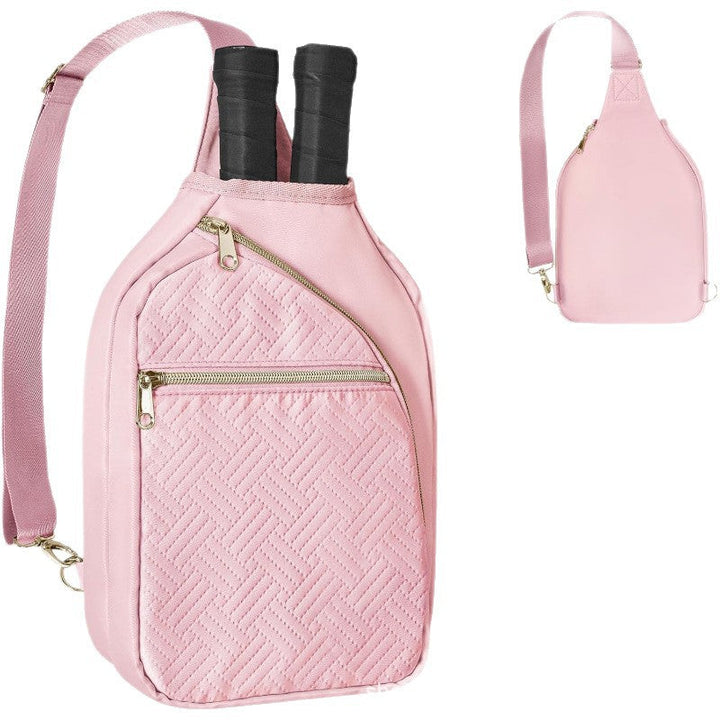 Sporty shoulder bag for tennis rackets with practical compartments Kalsten
