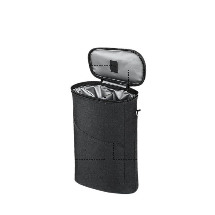 Insulated cooler bag with practical carrying handle and organizer compartments Kalsten