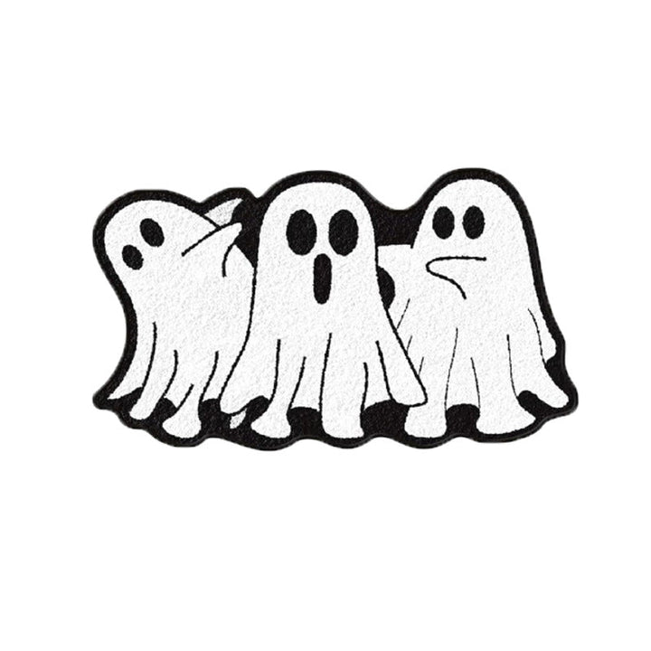 Halloween-Themed Ghost Bath Mat Kalsten