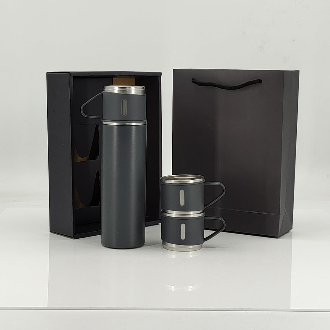 Ladies insulated bottle with integrated cups Kalsten