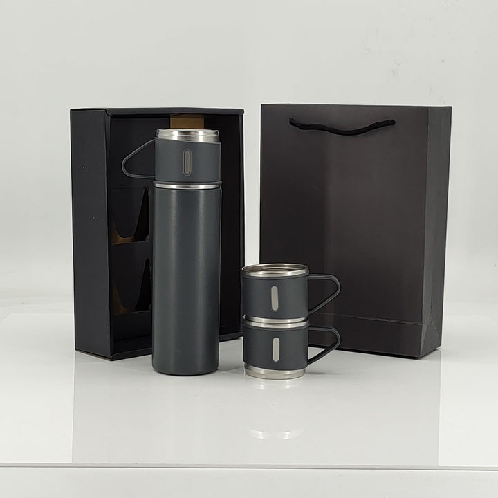 Ladies insulated bottle with integrated cups Kalsten