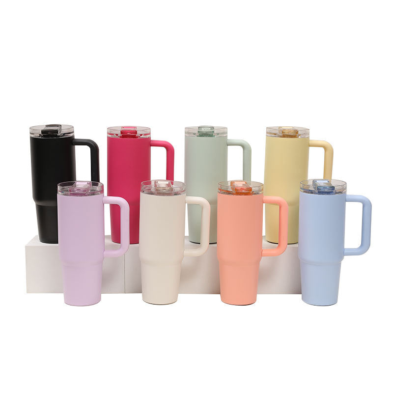 Unisex High-Quality Thermos Mug with Double-Walled Insulation and Ergonomic Handle Kalsten
