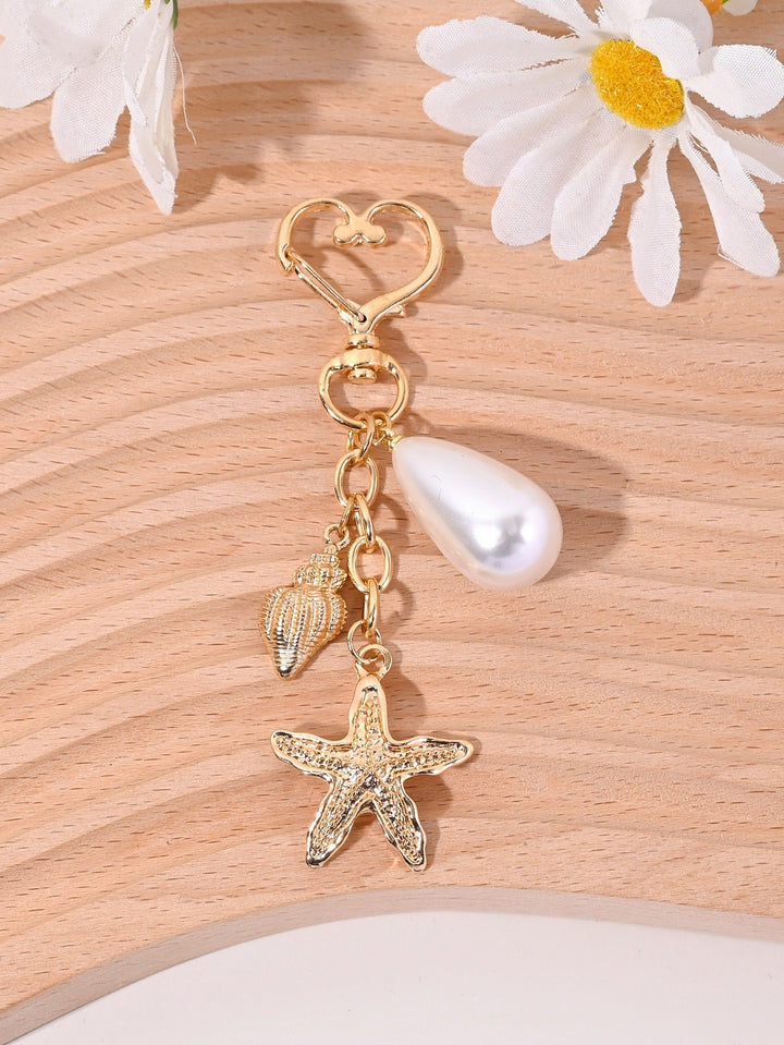 Keychain with Maritime Star Motif Kalsten