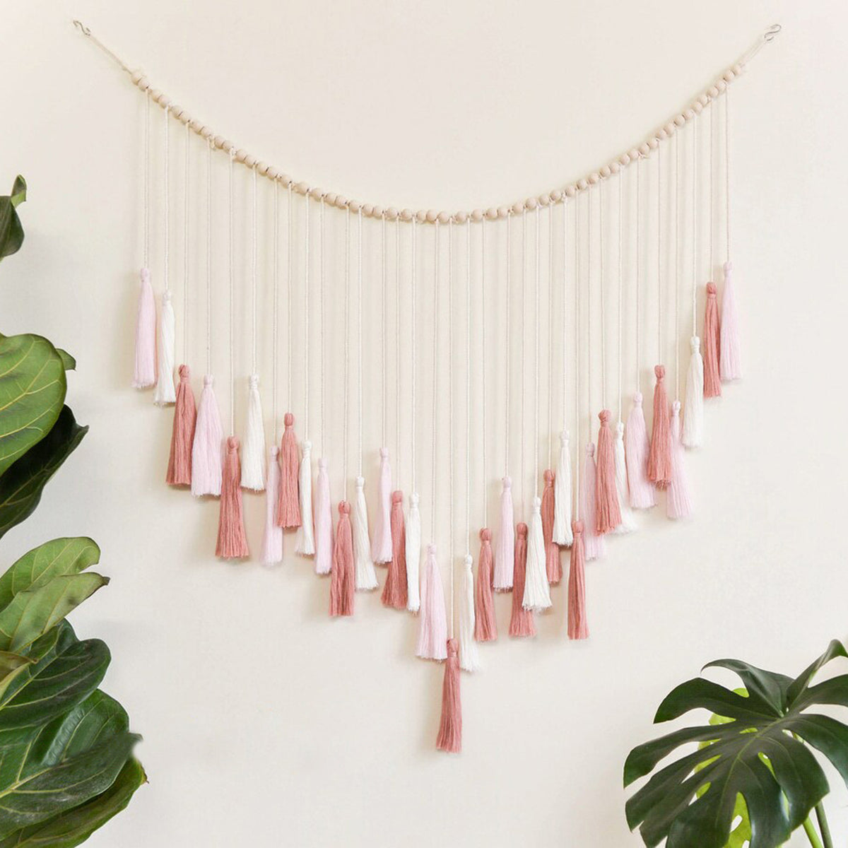 Decorative Macrame Wall Hanging with Tassels Acalora