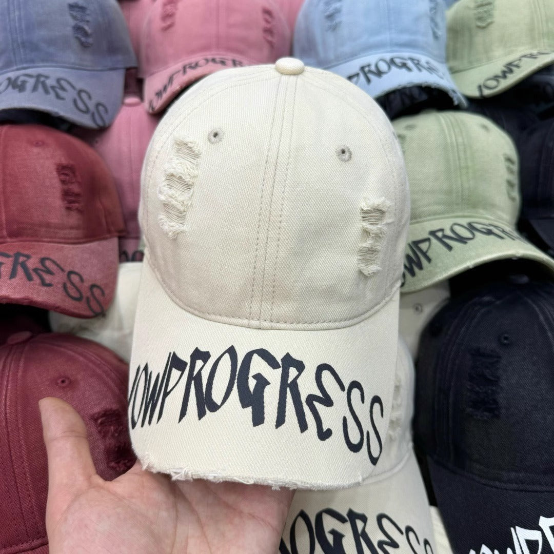 Women's Distressed Cotton Baseball Cap Kalsten 1784188446