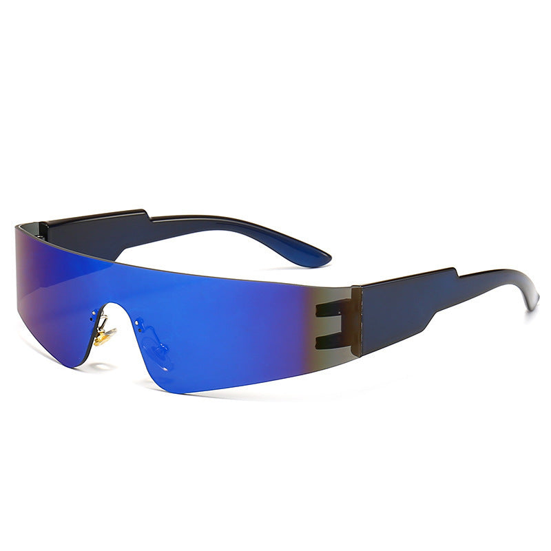 Women Sporty Sunglasses with Futuristic Design Kalsten