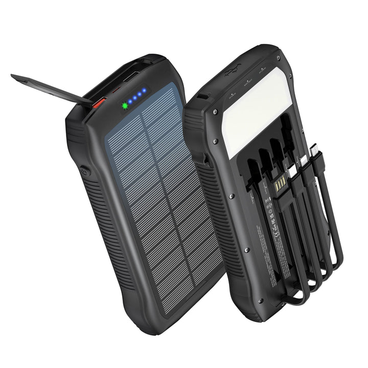Solar Power Bank with multifunctionality and fast charging feature Kalsten