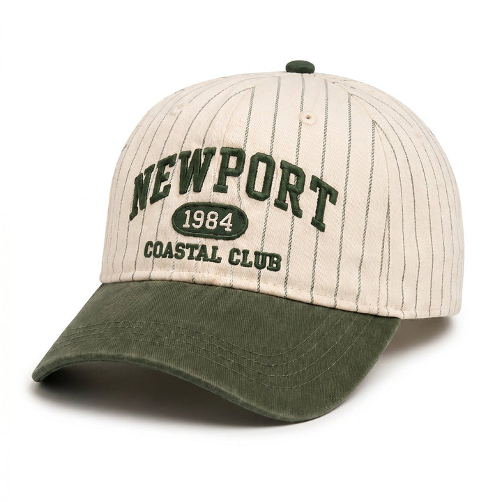 Women casual and stylish cap with stripe pattern Brehn