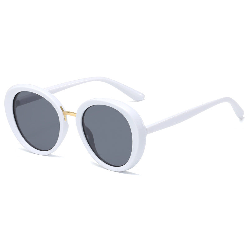 Women's Vintage Sunglasses in Elegant Shield Design Kalsten