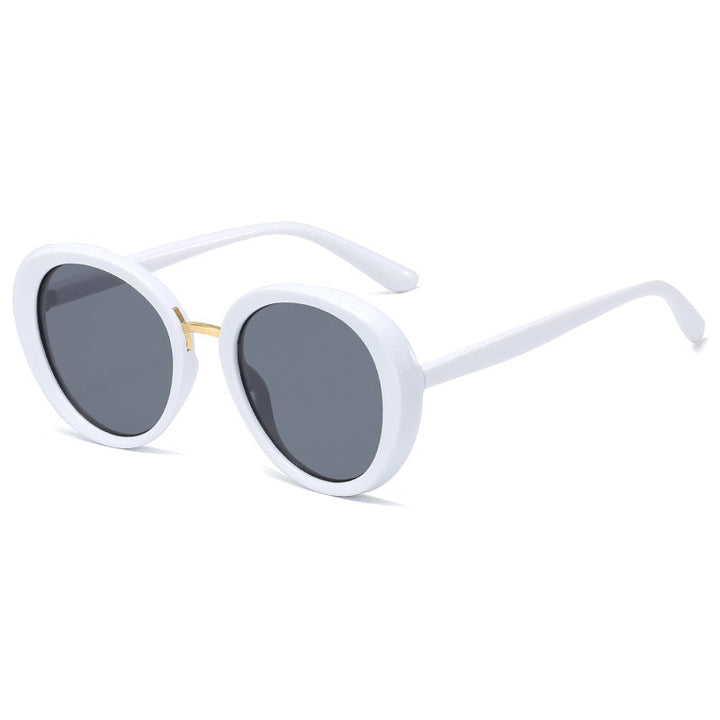 Women's Vintage Sunglasses in Elegant Shield Design Kalsten