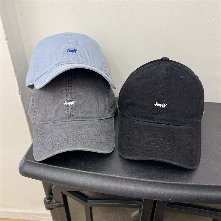 Men's Frayed Cotton Adjustable Baseball Cap Kalsten