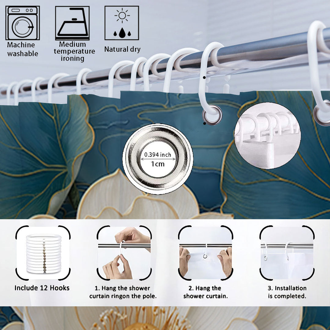 High-Definition Leopard-Themed Four-Piece Bathroom Set Kalsten