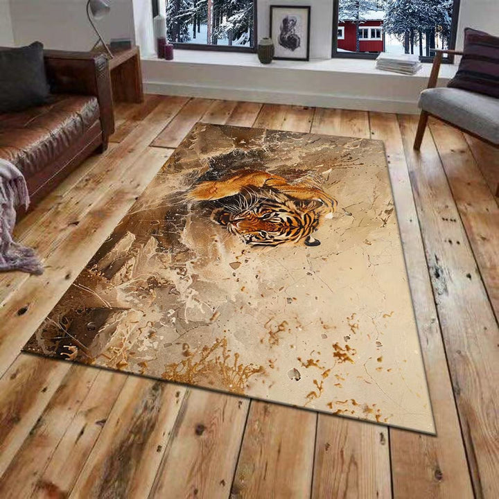 3D Printed Tiger Wall Mural Kalsten