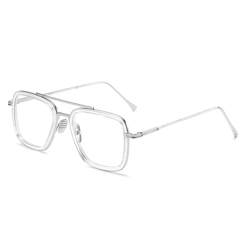 Women's fashionable square sunglasses with luxurious metal frame Kalsten