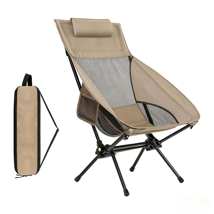 Women's Ergonomic Camping Chair with Mesh Cover Kalsten