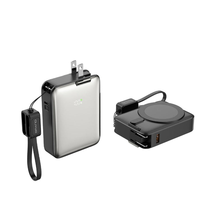 Multifunctional chargers with integrated cable management Kalsten