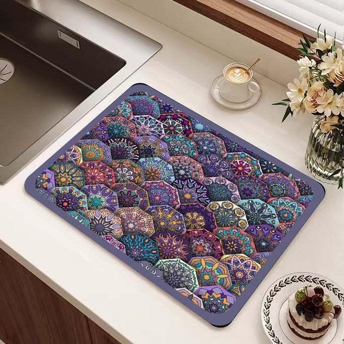 Stylish Decorative Bath Mat Kalsten