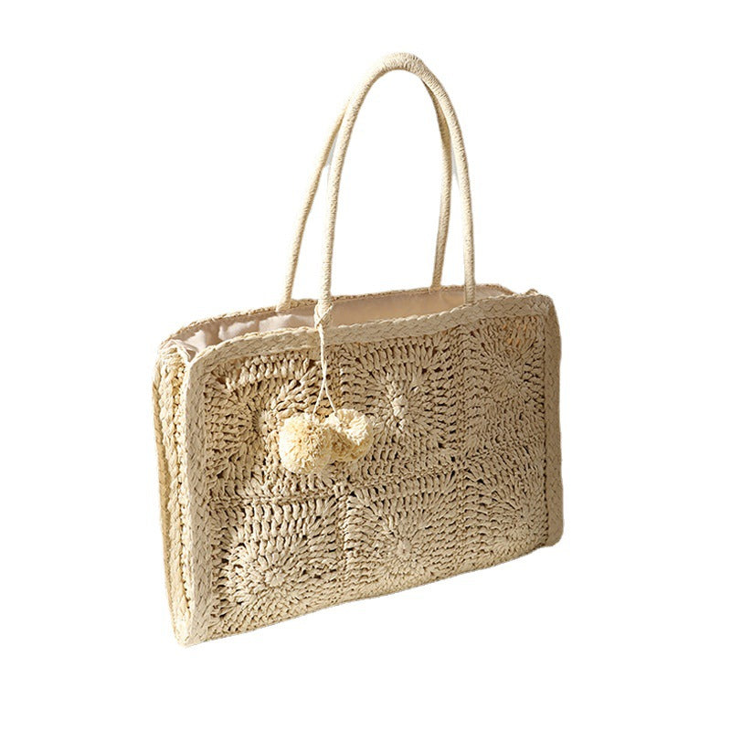 Handcrafted Macrame Beach Bag Kalsten