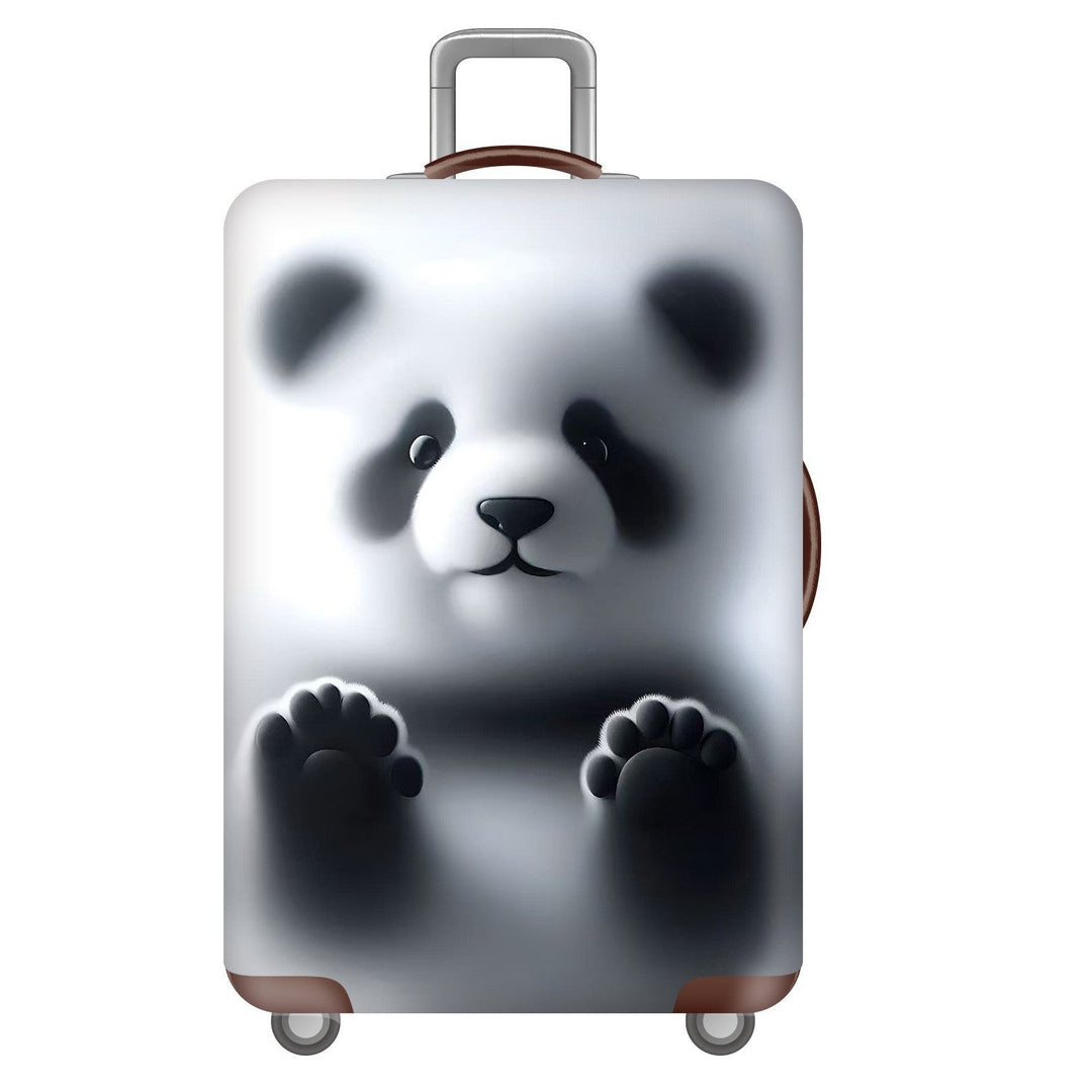 Unisex nano elastic suitcase cover with starry sky city motif, stretch protective cover for trolley luggage Kalsten